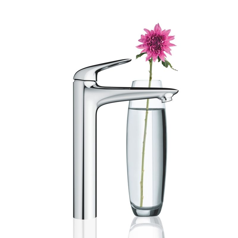 Casa si Gradina - Sanitare - Lavoar baie si accesorii - Baterii sanitare - Baterie lavoar Grohe 23719003, 35 mm, 5.7 l/min, 1 bar, 334 mm, 175 mm, 2.25 kg, 370 mm, 1 orificii instalare, Crom - Infinity.ro