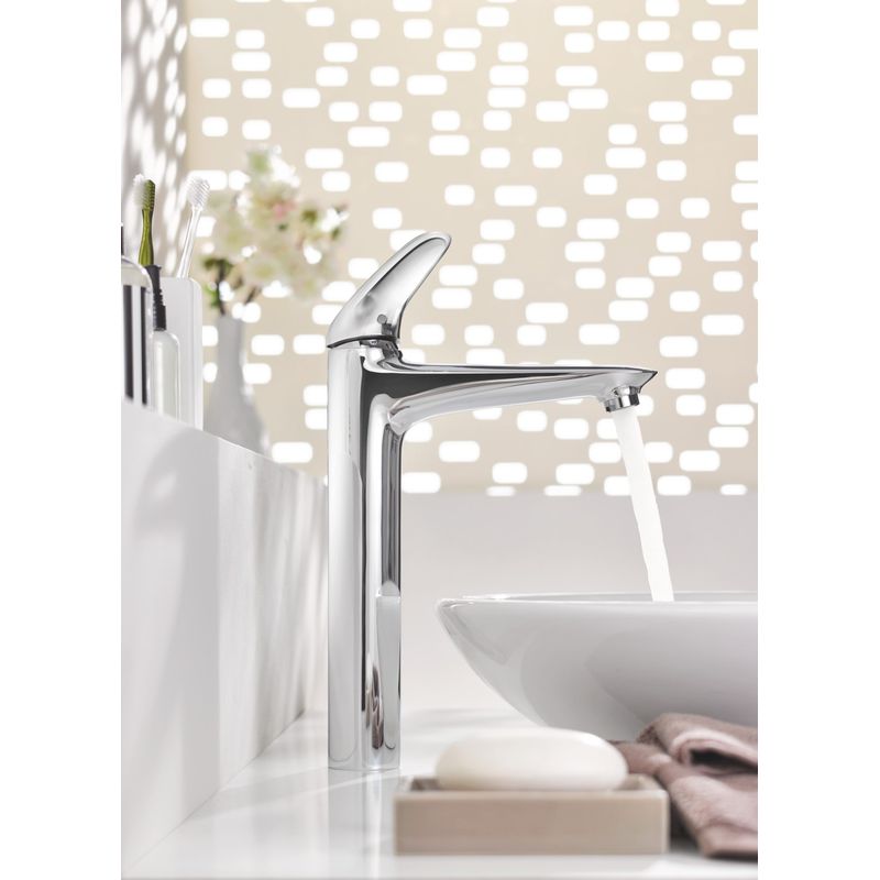 Casa si Gradina - Sanitare - Lavoar baie si accesorii - Baterii sanitare - Baterie lavoar Grohe 23719003, 35 mm, 5.7 l/min, 1 bar, 334 mm, 175 mm, 2.25 kg, 370 mm, 1 orificii instalare, Crom - Infinity.ro