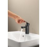 Casa si Gradina - Sanitare - Lavoar baie si accesorii - Baterii sanitare - Baterie lavoar Grohe 235862430, 35 mm, 2.5 l/min, 0.7 bar, 34 mm, 140 mm, 92 mm, 370 mm, 1 orificii instalare, Negru - Infinity.ro