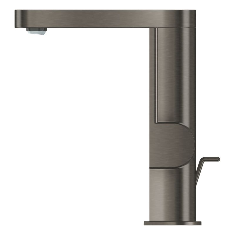 Casa si Gradina - Sanitare - Lavoar baie si accesorii - Baterii sanitare - Baterie lavoar Grohe 23871AL3, Plus, M, 190 mm, pivotanta, ventil, mat, grafit - Infinity.ro