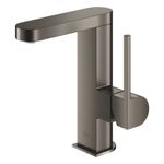Casa si Gradina - Sanitare - Lavoar baie si accesorii - Baterii sanitare - Baterie lavoar Grohe 23871AL3, Plus, M, 190 mm, pivotanta, ventil, mat, grafit - Infinity.ro