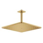 Casa si Gradina - Sanitare - Cazi si cabine de dus - Coloane si seturi de dus - Dus fix Grohe 26566GN0, Rainshower Cube 310, pe tavan, 310 mm, 1 functie, mat, auriu - Infinity.ro
