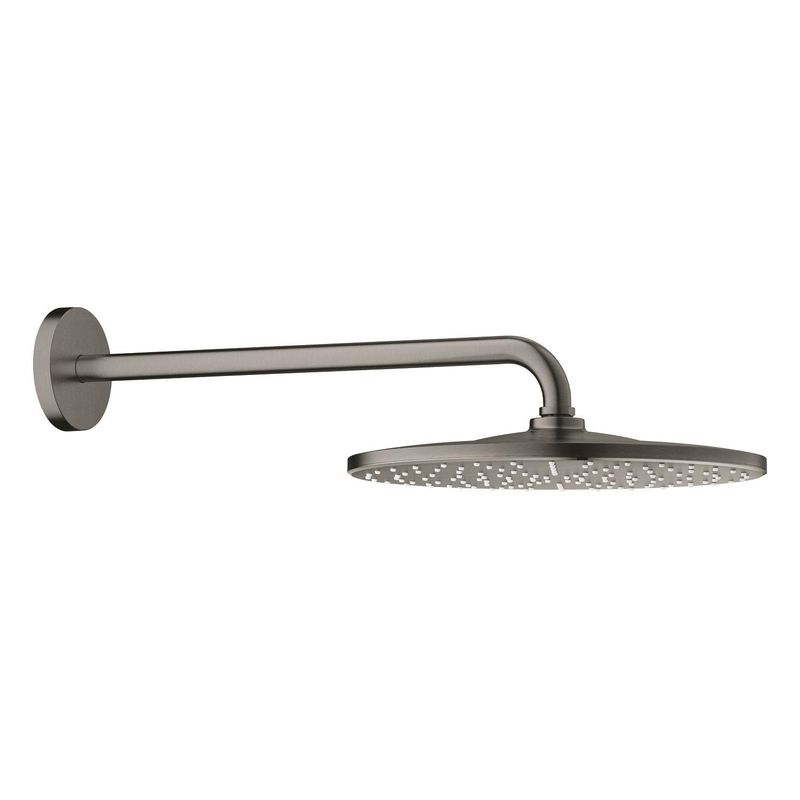 Casa si Gradina - Sanitare - Cazi si cabine de dus - Coloane si seturi de dus - Dus fix Grohe 26558AL0, Rainshower 310, pe perete, 310 mm, 1 functie, mat, grafit - Infinity.ro