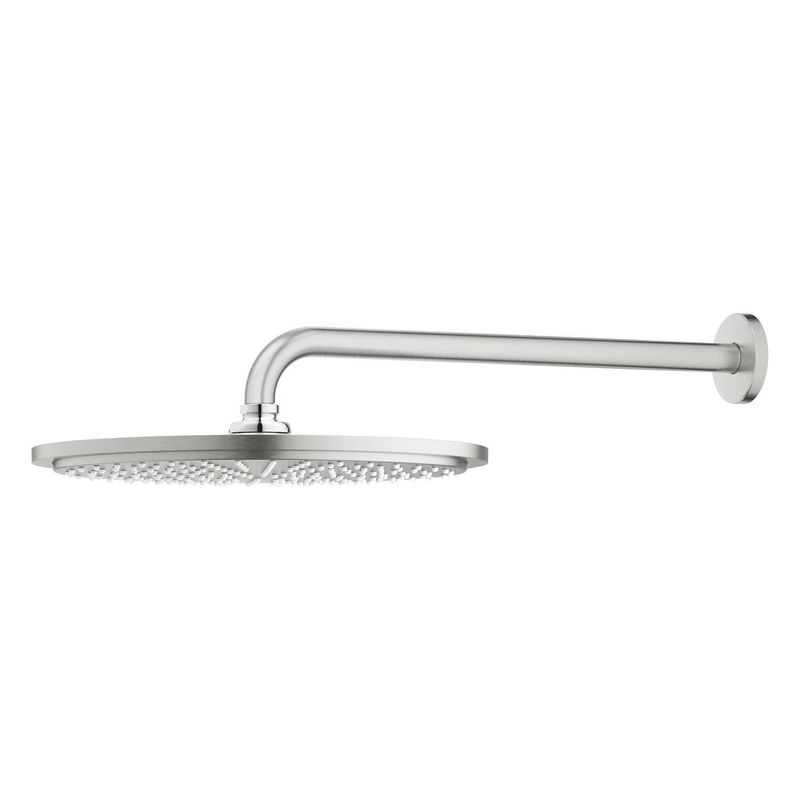 Casa si Gradina - Sanitare - Cazi si cabine de dus - Coloane si seturi de dus - Dus fix Grohe 26066DC0, Rainshower 310, pe perete, 310 mm, 1 functie, mat, otel satinat - Infinity.ro
