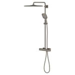 Casa si Gradina - Sanitare - Cazi si cabine de dus - Coloane si seturi de dus - Sistem de dus Grohe 26837AL0, SmartActive Cube 310, aparent, 310 mm, termostat, 1 functie, mat, grafit - Infinity.ro