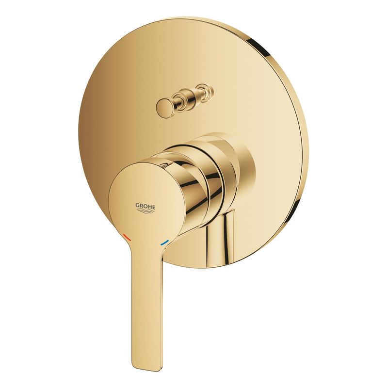 Casa si Gradina - Sanitare - Cazi si cabine de dus - Coloane si seturi de dus - Unitate comanda Grohe 24064GL1, Lineare, 2 iesiri, diverter, necesita valva, lucios, auriu - Infinity.ro