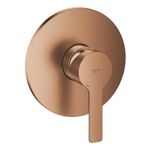 Casa si Gradina - Sanitare - Cazi si cabine de dus - Coloane si seturi de dus - Unitate comanda Grohe 24063DL1, Lineare, 1 functie, necesita valva, mat, cupru - Infinity.ro