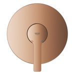 Casa si Gradina - Sanitare - Cazi si cabine de dus - Coloane si seturi de dus - Unitate comanda Grohe 24063DL1, Lineare, 1 functie, necesita valva, mat, cupru - Infinity.ro