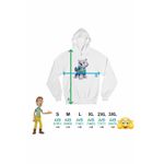 Fashion, accesorii si bijuterii - Barbati - Imbracaminte - Hanorace barbati - Hanorac Barbati Paw Patrol Everest Patrula Catelusilor Pompier, alb, marime 2XL - Infinity.ro