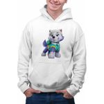 Fashion, accesorii si bijuterii - Barbati - Imbracaminte - Hanorace barbati - Hanorac Barbati Paw Patrol Everest Patrula Catelusilor Pompier, alb, marime 2XL - Infinity.ro