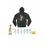 Fashion, accesorii si bijuterii - Barbati - Imbracaminte - Hanorace barbati - Hanorac Barbati Paw Patrol Skye Patrula Catelusilor Pilot, negru, marime 3XL - Infinity.ro