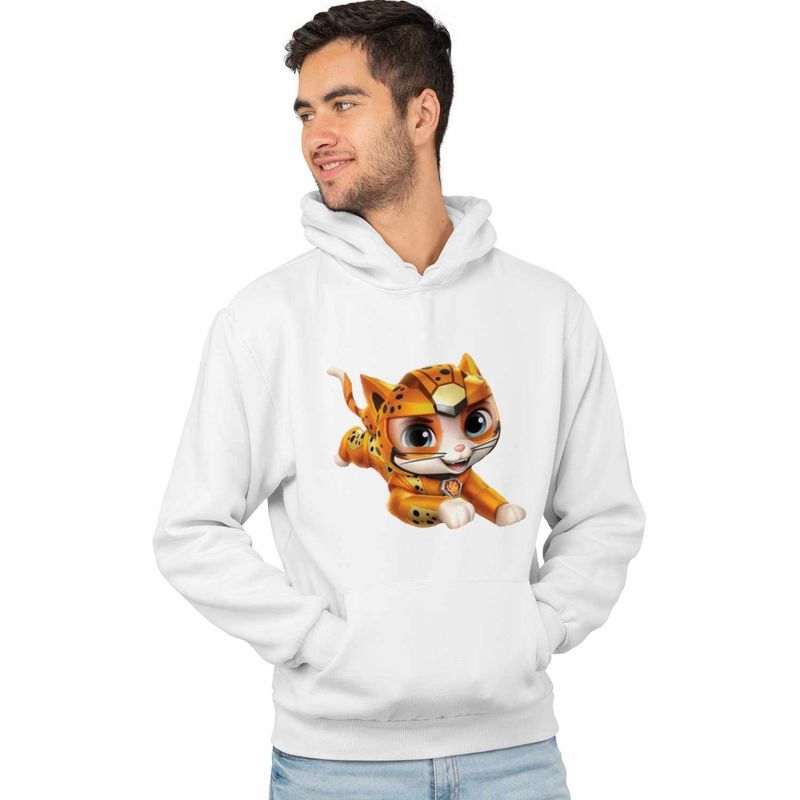 Fashion, accesorii si bijuterii - Barbati - Imbracaminte - Hanorace barbati - Hanorac Barbati Paw Patrol Cat Pack Wild Patrula Catelusilor, alb, marime 2XL - Infinity.ro
