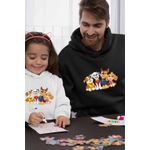 Fashion, accesorii si bijuterii - Barbati - Imbracaminte - Hanorace barbati - Hanorac Barbati Paw Patrol Desene Animate Patrula Catelusilor, negru, marime S - Infinity.ro