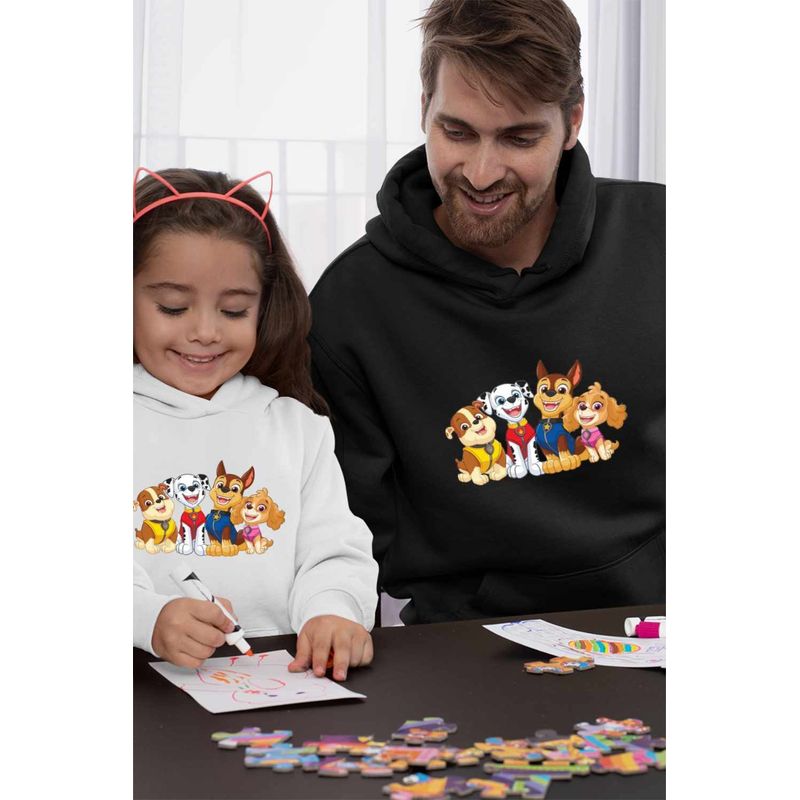 Fashion, accesorii si bijuterii - Barbati - Imbracaminte - Hanorace barbati - Hanorac Barbati Paw Patrol Desene Animate Patrula Catelusilor, negru, marime S - Infinity.ro