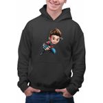 Fashion, accesorii si bijuterii - Barbati - Imbracaminte - Hanorace barbati - Hanorac Barbati Paw Patrol Ryder Patrula Catelusilor Politist, negru, marime 3XL - Infinity.ro