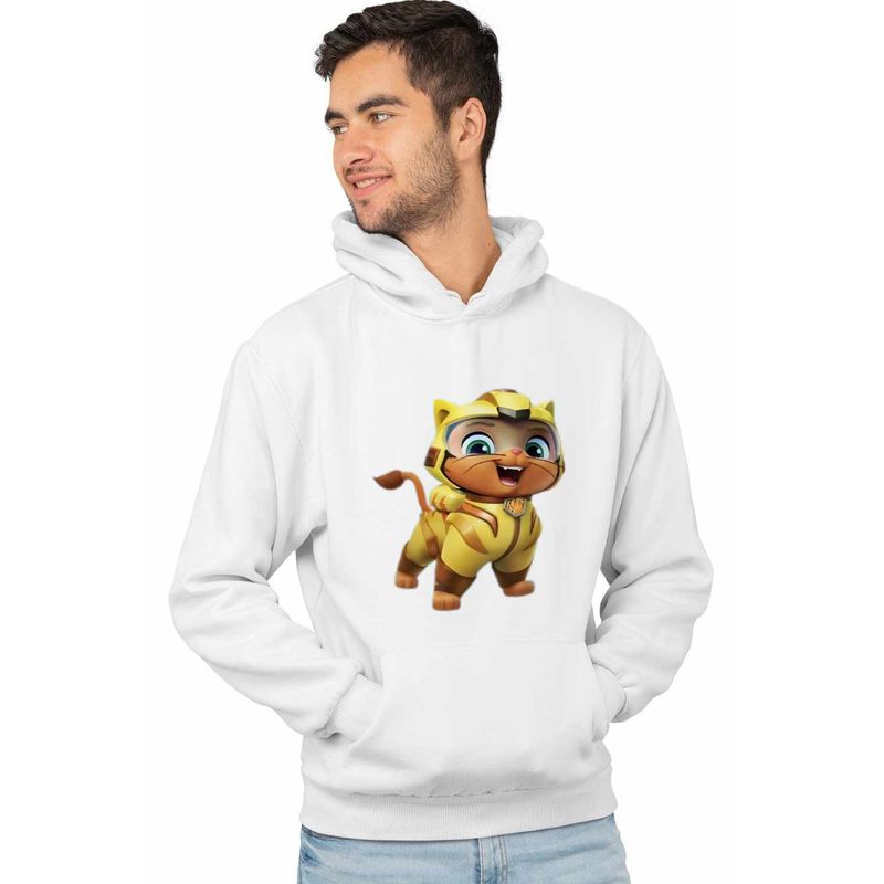Fashion, accesorii si bijuterii - Barbati - Imbracaminte - Hanorace barbati - Hanorac Barbati Paw Patrol Cat Pack Leo Patrula Catelusilor, alb, marime 2XL - Infinity.ro