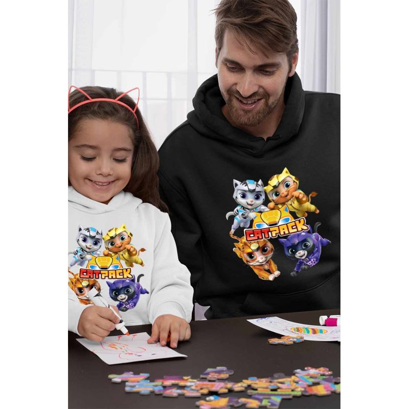 Fashion, accesorii si bijuterii - Barbati - Imbracaminte - Hanorace barbati - Hanorac Barbati Paw Patrol Cat Pack Actiune Patrula Catelusilor, negru, marime XL - Infinity.ro
