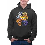 Fashion, accesorii si bijuterii - Barbati - Imbracaminte - Hanorace barbati - Hanorac Barbati Paw Patrol Cat Pack Actiune Patrula Catelusilor, negru, marime XL - Infinity.ro