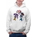 Fashion, accesorii si bijuterii - Barbati - Imbracaminte - Hanorace barbati - Hanorac Barbati Paw Patrol Merpups Caini Sirena Patrula Catelusilor, alb, marime XL - Infinity.ro