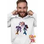 Fashion, accesorii si bijuterii - Barbati - Imbracaminte - Hanorace barbati - Hanorac Barbati Paw Patrol Merpups Caini Sirena Patrula Catelusilor, alb, marime XL - Infinity.ro