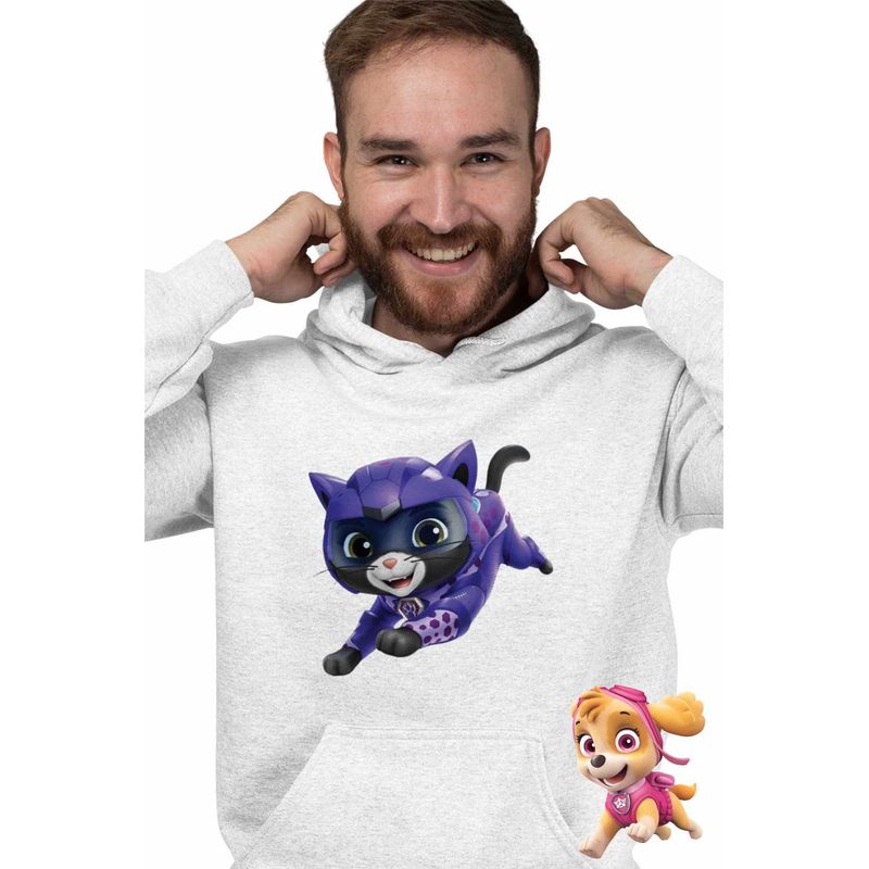 Fashion, accesorii si bijuterii - Barbati - Imbracaminte - Hanorace barbati - Hanorac Barbati Paw Patrol Cat Pack Shade Patrula Catelusilor, alb, marime 3XL - Infinity.ro