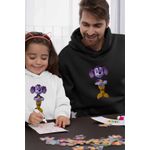 Fashion, accesorii si bijuterii - Barbati - Imbracaminte - Hanorace barbati - Hanorac Barbati Paw Patrol Merpups Baby Patrula Catelusilor Sirena, negru, marime 2XL - Infinity.ro