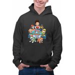 Fashion, accesorii si bijuterii - Barbati - Imbracaminte - Hanorace barbati - Hanorac Barbati Paw Patrol All Gang Patrula Catelusilor Salvamar, negru, marime M - Infinity.ro