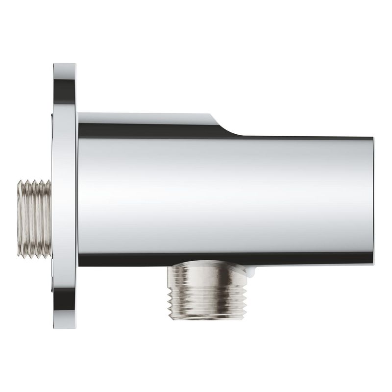 Casa si Gradina - Sanitare - Cazi si cabine de dus - Coloane si seturi de dus - Cot iesire dus Grohe 28679001, 85 mm, 70 mm, 1/2 diametru filet iesire, 1/2 diametru filet alimentare, Crom - Infinity.ro