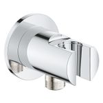 Casa si Gradina - Sanitare - Cazi si cabine de dus - Coloane si seturi de dus - Cot iesire dus Grohe 28679001, 85 mm, 70 mm, 1/2 diametru filet iesire, 1/2 diametru filet alimentare, Crom - Infinity.ro
