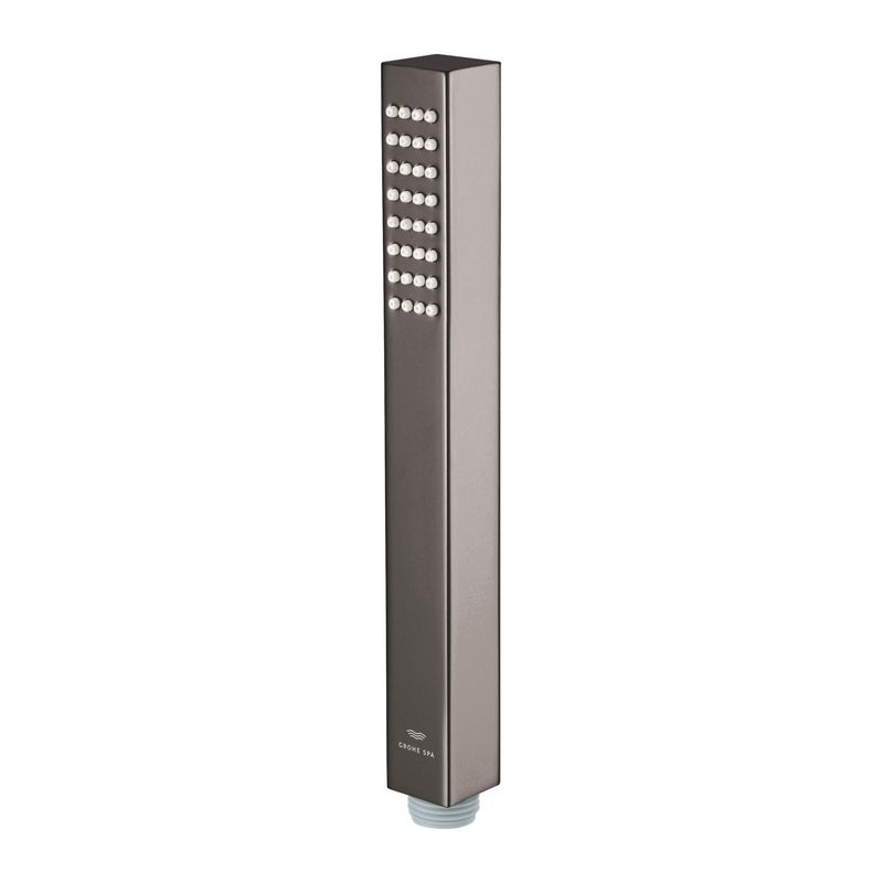 Casa si Gradina - Sanitare - Cazi si cabine de dus - Coloane si seturi de dus - Para de dus Grohe 26885A00, SPA AQUA Cube, 1 functie, metal, lucios, grafit - Infinity.ro
