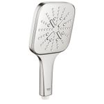 Casa si Gradina - Sanitare - Cazi si cabine de dus - Coloane si seturi de dus - Para de dus Grohe 26582DC0, SmartActive Cube, 1/2'', 3 functii, 130 mm, mat, otel - Infinity.ro