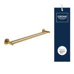 Casa si Gradina - Sanitare - Suporturi si accesorii baie - Suporturi baie - Bara prosop dubla Grohe 41203GN0, Start, 600 mm, meta, mat, auriu - Infinity.ro