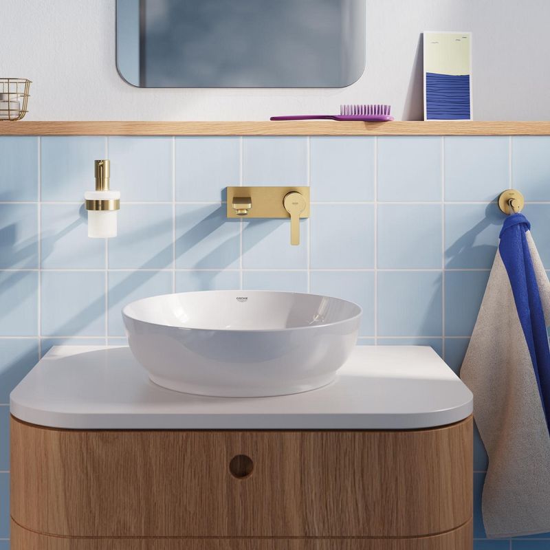 Casa si Gradina - Sanitare - Suporturi si accesorii baie - Suporturi baie - Agatatoare Grohe 41173GN0, Start, aparenta, metal, mat, auriu - Infinity.ro