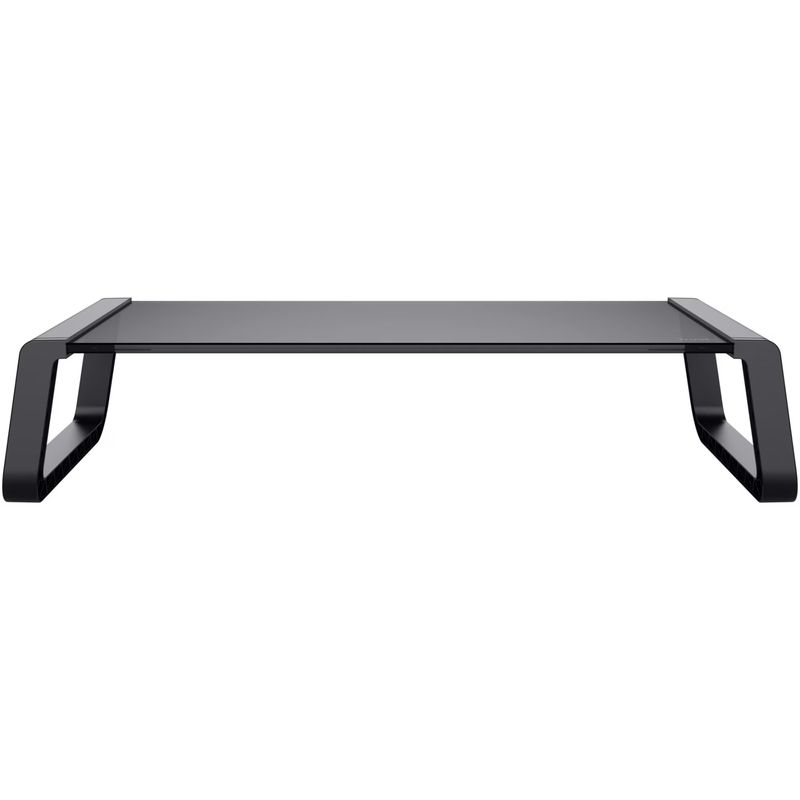 PC, gaming si accesorii - Desktop PC & monitoare - Accesorii monitoare - Suport monitor Trust Monta, 41 x 22 x 10 cm, sticla securizata, negru - Infinity.ro