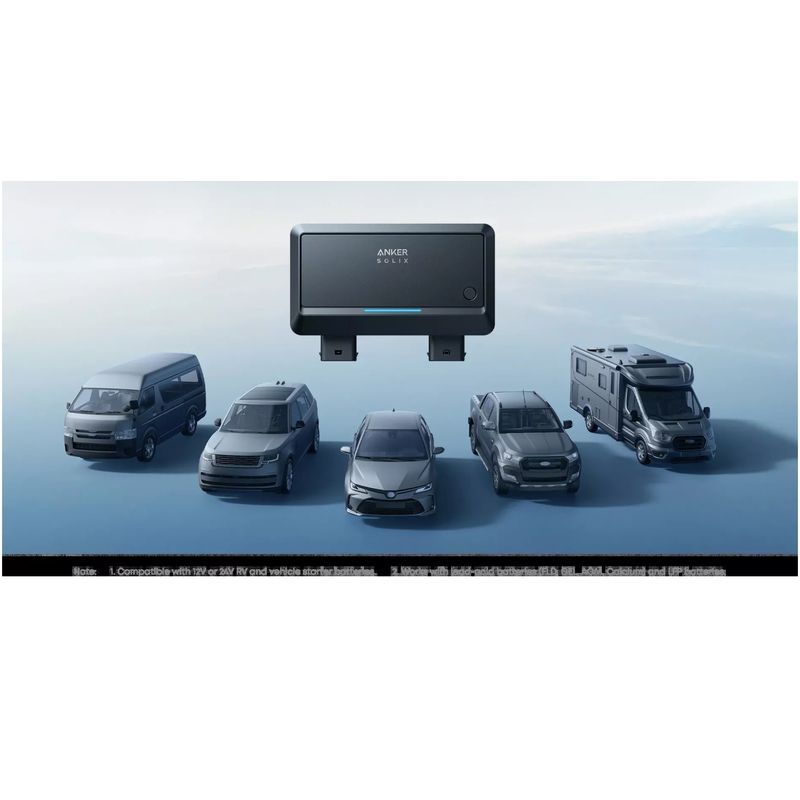 Casa si Gradina - Electrice - Panouri solare si accesorii - Accesorii panouri solare - Incarcator alternator auto pentru statii de alimentare Anker SOLIX AS2002A1, 800W - Infinity.ro