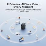 Casa si Gradina - Electrice - Panouri solare si accesorii - Accesorii panouri solare - Statie portabila de alimentare EcoFlow Trail 300 DC, 288Wh, 90K mAh, USB-C/USB-A - Infinity.ro