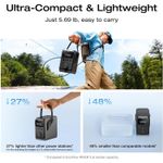 Casa si Gradina - Electrice - Panouri solare si accesorii - Accesorii panouri solare - Statie portabila de alimentare EcoFlow Trail 300 DC, 288Wh, 90K mAh, USB-C/USB-A - Infinity.ro
