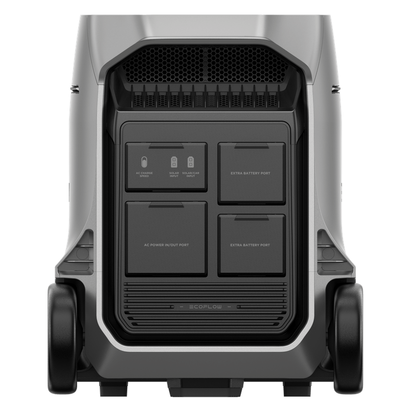 Casa si Gradina - Electrice - Panouri solare si accesorii - Accesorii panouri solare - Statie de incarcare portabila EcoFlow Delta 3 Pro, 4096Wh, 4000W, argintiu - Infinity.ro