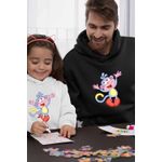 Fashion, accesorii si bijuterii - Barbati - Imbracaminte - Hanorace barbati - Hanorac Barbati Dora Exploratoarea Boots Maimuta, negru, marime L - Infinity.ro