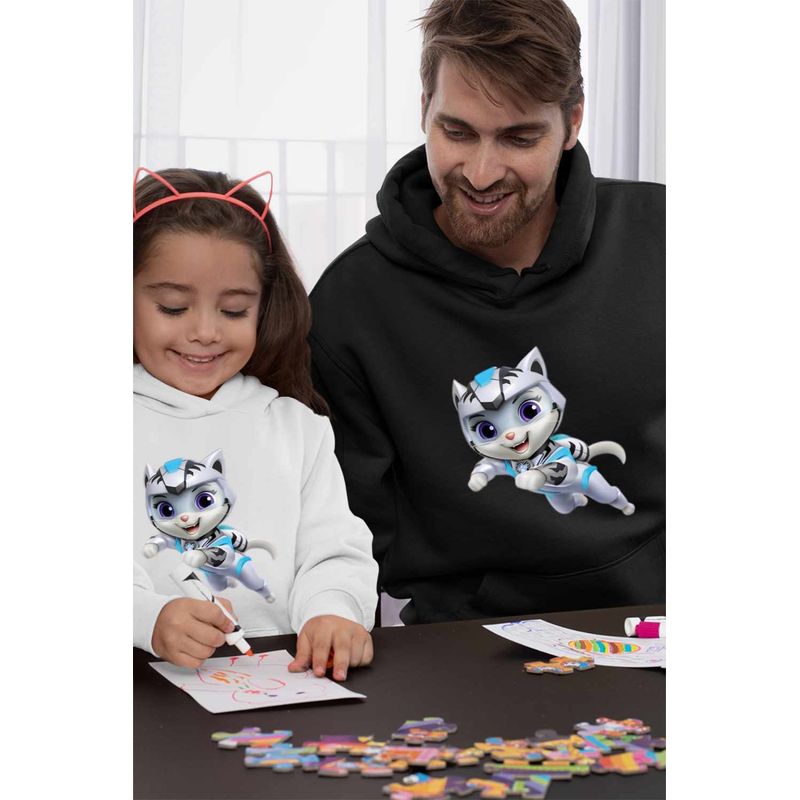 Fashion, accesorii si bijuterii - Barbati - Imbracaminte - Hanorace barbati - Hanorac Barbati Paw Patrol Cat Pack Rory Patrula Catelusilor, negru, marime XL - Infinity.ro