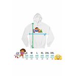 Fashion, accesorii si bijuterii - Barbati - Imbracaminte - Hanorace barbati - Hanorac Barbati Desene Animate Dora Exploratoarea Explorer, alb, marime M - Infinity.ro