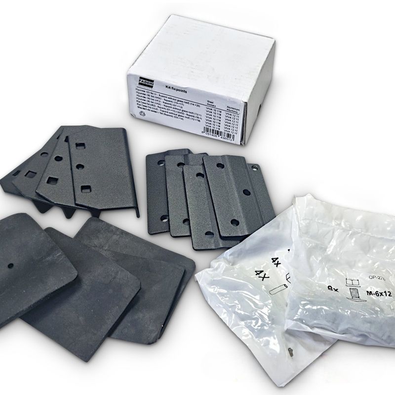 Auto si Moto - Piese auto si accesorii - Caroserie - Ornamente exterior auto - Bare transversale Fabbri Viva 12 ALU pentru Volkswagen Tiguan 2 (AD1) 2016+, aluminiu, argintiu - Infinity.ro
