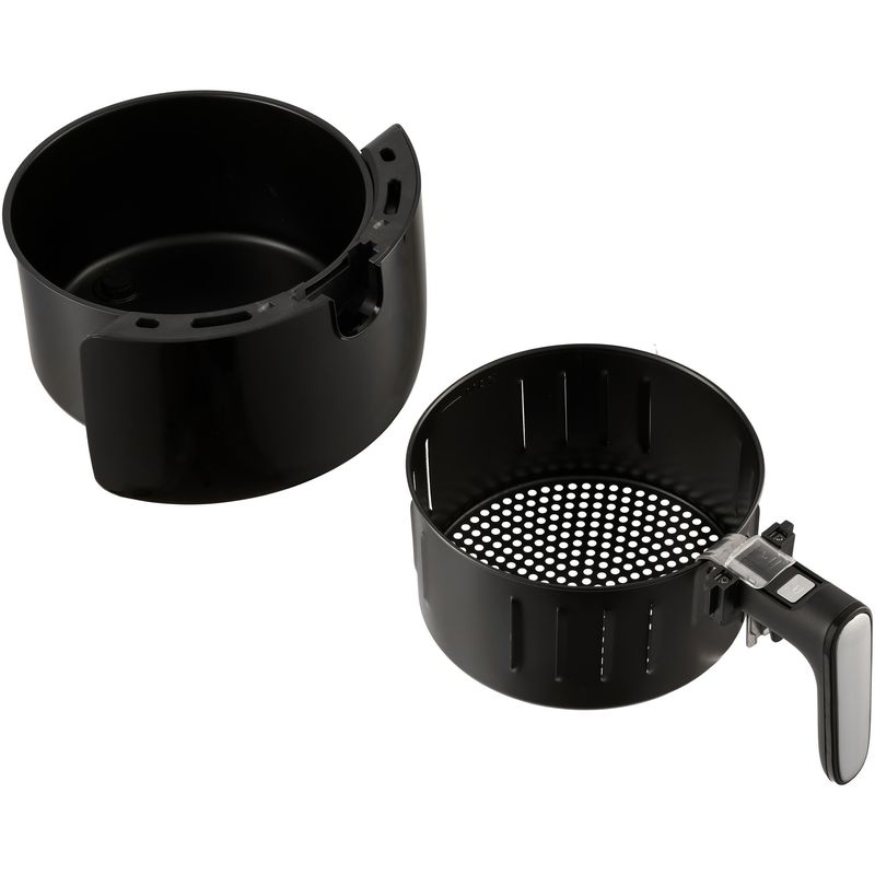 Electronice si Electrocasnice - Electrocasnice bucatarie - Aparate de gatit & desert - Friteuze - Friteuza cu aer cald FRAM FAF-1500BK, 1500W, 3.2L, Negru - Infinity.ro
