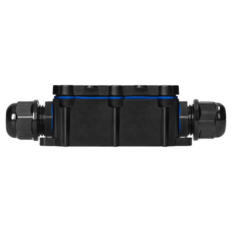 Casa si Gradina - Electrice - Accesorii electrice - Accesorii prize si intrerupatoare - Doza derivatie ORNO OR-JB-13815/2, 2 intrari 2xM20, conector rapid, IP68, neagra - Infinity.ro