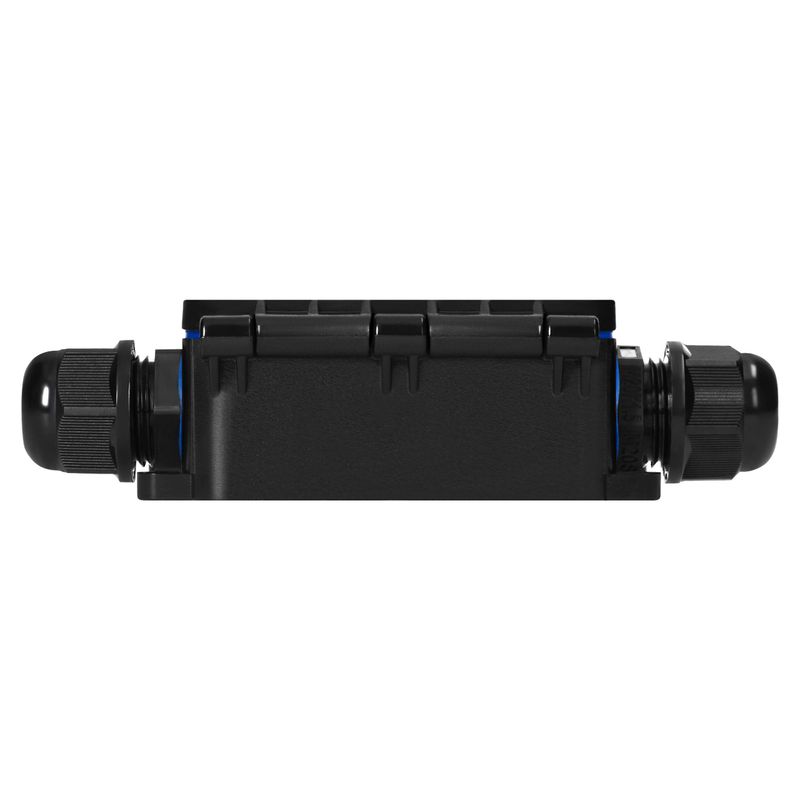 Casa si Gradina - Electrice - Accesorii electrice - Accesorii prize si intrerupatoare - Doza derivatie ORNO OR-JB-13815/2, 2 intrari 2xM20, conector rapid, IP68, neagra - Infinity.ro