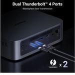 PC, gaming si accesorii - Retelistica - Network Attached Storage - NAS - NAS UGREEN NASync DXP480T Plus, procesor Intel i5 1235U, 8GB DDR5, 4x M.2 NVMe - Infinity.ro