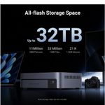 PC, gaming si accesorii - Retelistica - Network Attached Storage - NAS - NAS UGREEN NASync DXP480T Plus, procesor Intel i5 1235U, 8GB DDR5, 4x M.2 NVMe - Infinity.ro