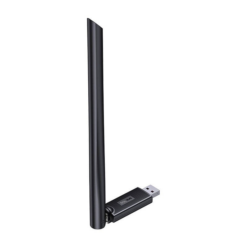 PC, gaming si accesorii - Retelistica - Wireless - Adaptoare wireless - Adaptor retea wireless Baseus FastJoy B01317600111-01, USB 2.0, 2.4 GHz, 300 Mbps - Infinity.ro