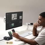 Laptop, Telefoane si Tablete - Telefoane mobile si accesorii - Accesorii Telefoane - Incarcatoare telefoane - Statie de alimentare Baseus Nomos ND11, Magnetic Wireless, 67W, E00078801123-00, Cosmic Black - Infinity.ro