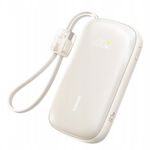 Laptop, Telefoane si Tablete - Telefoane mobile si accesorii - Accesorii Telefoane - Baterii externe - Baterie externa Baseus EnerFill FC21 Qpow 3 Ultra (E0027L01), 10000mAh, 22.5W, Natural Titanum - Infinity.ro